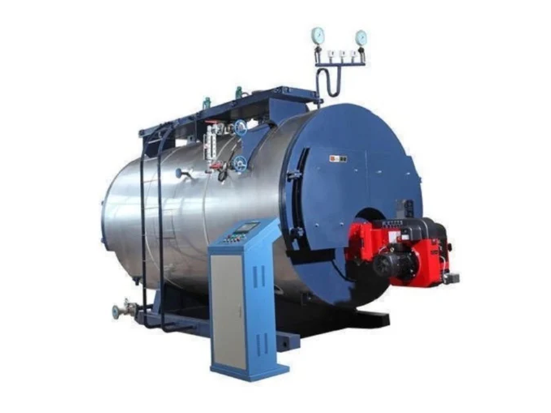 Vertical Four Pass Manual Fired Hot Water Boiler